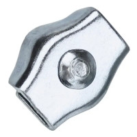 Зажим для троса Simplex 3 мм сталь оцинкованная 2 шт.