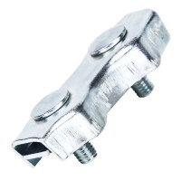 Зажим для троса Duplex 2 мм сталь оцинкованная 2 шт.