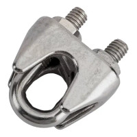 Зажим для троса DIN 741 6 мм нержавеющая сталь 2 шт.