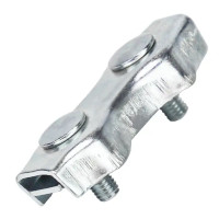 Зажим для троса Duplex 4 мм нержавеющая сталь 2 шт.