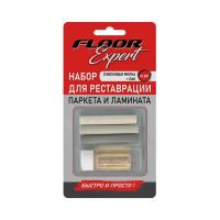 Восковые мелки и паста для восстановления паркета и ламината цвет темно-серый