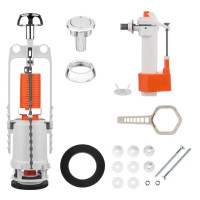 Комплект арматуры для бачка унитаза Monlid старт-стоп боковое подключение 1/2\