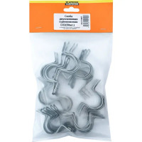 Скоба двухлапковая Крепко-накрепко оцинкованная 32 мм 50 шт.