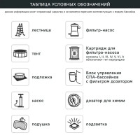Бассейн каркасный прямоугольный Bestway 56441 BW 404х201х100 см