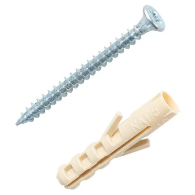 Дюбель распорный Sormat нейлон 5x25 мм 75 шт.