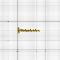 Саморезы по дереву Dilwis оцинкованные 3.5x25 мм 1 кг