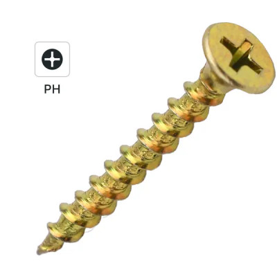 Саморезы по дереву Dilwis оцинкованные 3.5x45 мм 1 кг