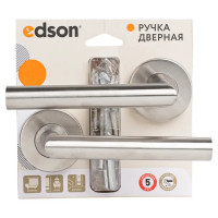 Дверные ручки Edson EDS-6335 без запирания цвет никель