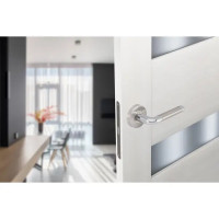 Дверные ручки Edson EDS-6329 без запирания цвет никель