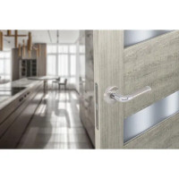 Дверные ручки Edson EDS-6329 без запирания цвет никель