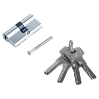 Цилиндр EDS-CYL 30x30 мм ключ/ключ цвет хром