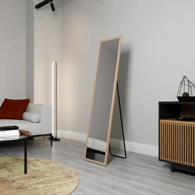 Зеркало декоративное напольное Inspire Альпы прямоугольное 40x160 см цвет дуб