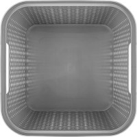 Корзина для хранения Plast Team Mien 31x30x31 см полипропилен цвет серый