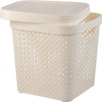 Корзина для хранения Plast Team Mien 31x30x31 см полипропилен цвет молочный