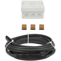 Греющий кабель для обогрева труб Freezstop 8 м, 200 Вт