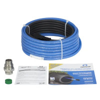 Греющий кабель для обогрева труб Freezstop Inside саморегулирующийся 8 м 80 Вт