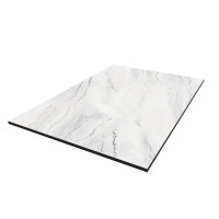 Столешница кухонная Марола 120x80x1.6 см HPL-пластик цвет серо-белый