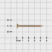 Саморезы по дереву Dilwis оцинкованные 3.5x45 мм 20 шт.