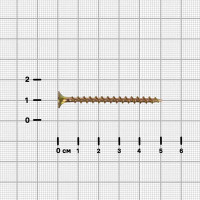 Саморезы по дереву Dilwis оцинкованные 3.5x51 мм 20 шт.