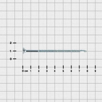 Саморезы универсальные Dilwis 4x80 мм 60 шт.