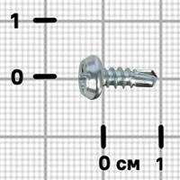 Саморезы по металлу Dilwis с буром 3.5x9.5 мм 100 шт.