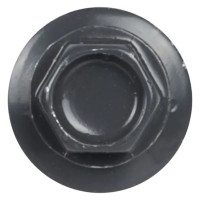 Саморезы кровельные по дереву Dilwis с пресс-шайбой со сверлом RAL 7024 4.8x51 мм 60 шт.