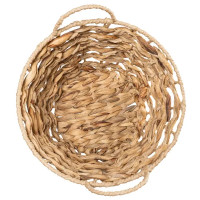 Корзина для хранения 20x23x20 см водяной гиацинт коричневый