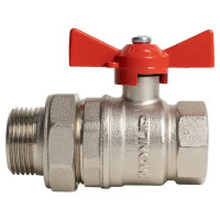 Кран шаровой с американкой Monlid DN25 PN40 1\