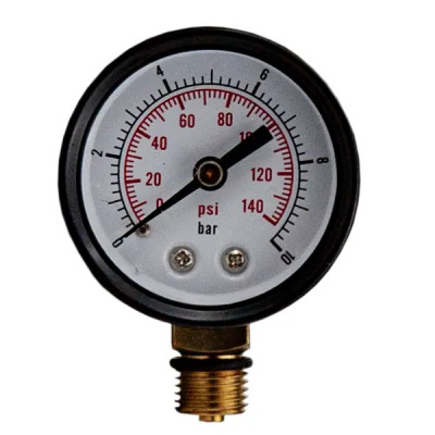 Манометр радиальный Посейдон 10 бар корпус 52 мм 1/4\