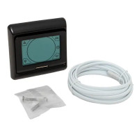 Термостат для теплого пола EKF электронный программируемый16 А цвет черный