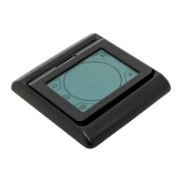 Термостат для теплого пола EKF электронный программируемый16 А цвет черный