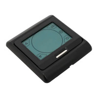 Термостат для теплого пола EKF электронный программируемый16 А цвет черный