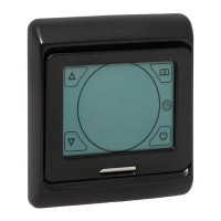 Термостат для теплого пола EKF электронный программируемый16 А цвет черный