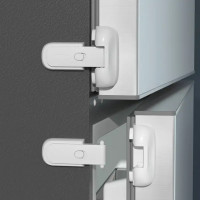 Блокиратор для холодильника Halsa Premium пластик цвет белый