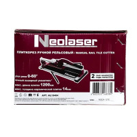 Плиткорез ручной рельсовый Neolaser NL10404 1200 мм толщина реза 14 мм