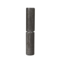 Петля гаражная с шаром 22x120 мм цвет черный