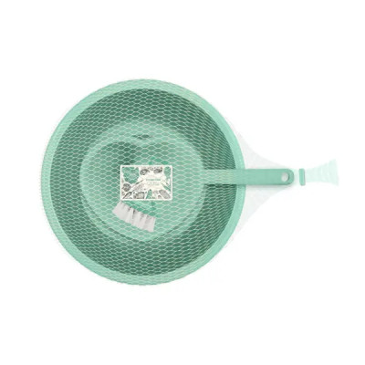 Набор (таз 4л + ковшик 1.5л+щетка для овощей) Organic Food