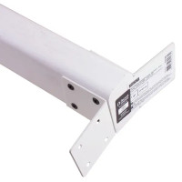 Мебельная ножка квадратная 40x40 мм высота 740 мм белая