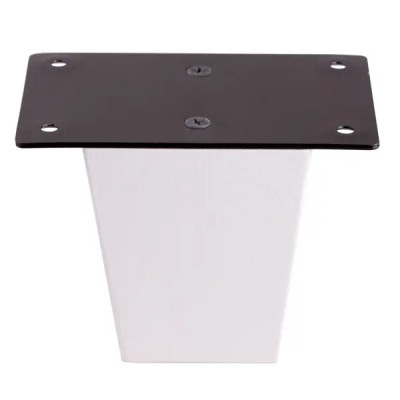 Мебельная ножка квадратная 50x50 мм высота 80 мм белые