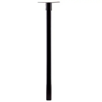 Мебельная ножка квадратная 44x44 мм высота 740 мм черная