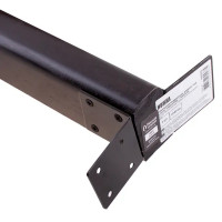 Мебельная ножка квадратная 44x44 мм высота 740 мм черная