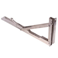 Опоры прямоугольные 73 мм высота 150 мм хром