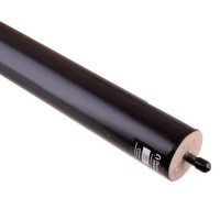 Мебельная ножка круглая ⌀45 мм высота 400 мм серебристо-черная