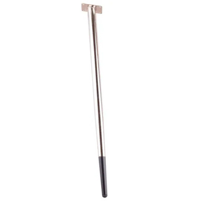 Мебельная ножка круглая ⌀20 мм высота 710 мм никель/черная