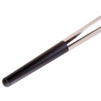 Мебельная ножка круглая ⌀20 мм высота 710 мм никель/черная