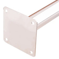 Мебельная ножка круглая ⌀20 мм высота 710 мм черная