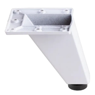 Мебельная ножка квадратная 24x24 мм высота 80 мм белая