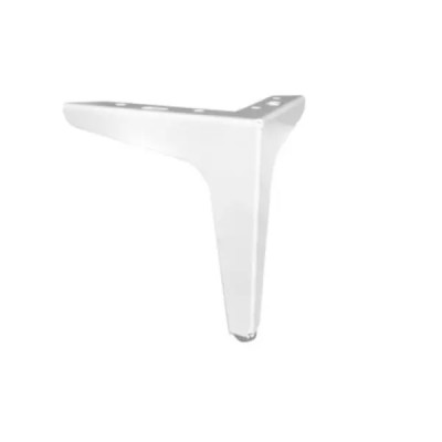 Ножка для мебели Tech-Krep круглая 150x150 мм сталь цвет белый