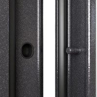 Дверь входная металлическая Torex 86x205 см правая клауд скай бьянко с зеркалом