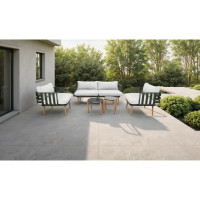 Набор садовой мебели для отдыха Garden Story Ashland GS066 металл зелено-серый диван 1 шт. кресло 2 шт. столик 2 шт.